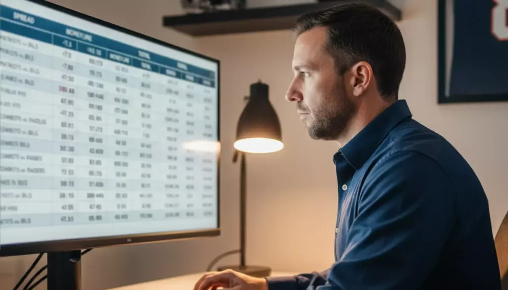 Campo da football americano NFL con linee di yard