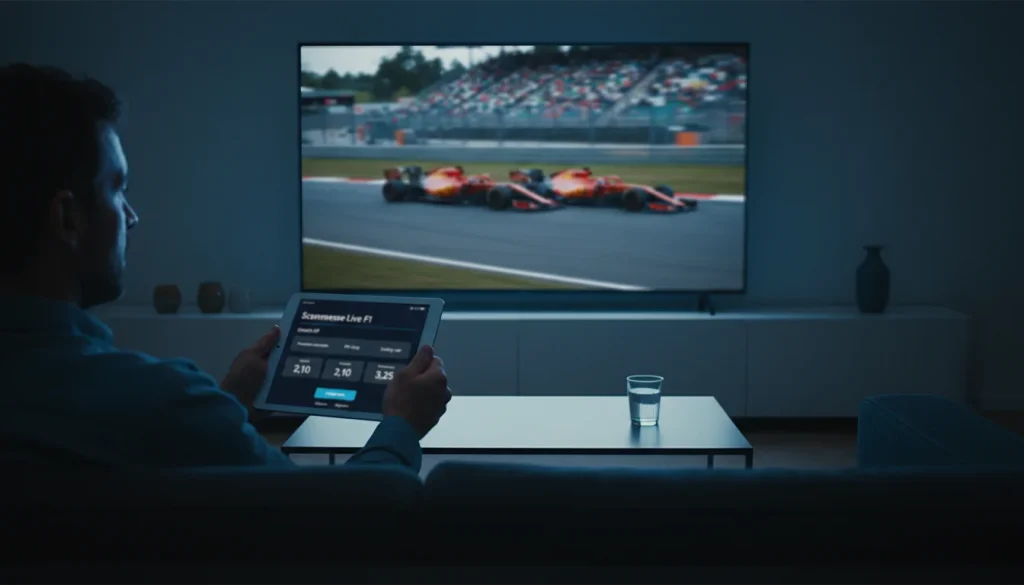 Scommesse live Formula 1 betting in diretta durante il GP